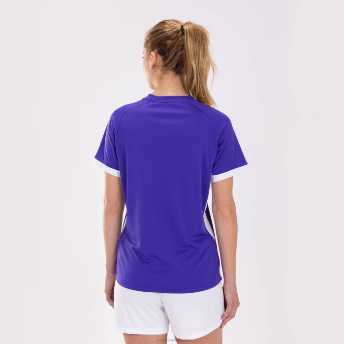 hr Joma majica kratkih rukava supernova ii ljubičasta bijela 6FVN1622 žene