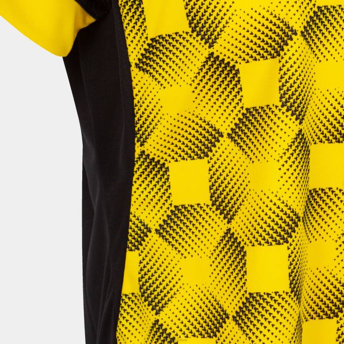 hr Joma majica kratkih rukava supernova iii crno žuta 6FVN2200 žene