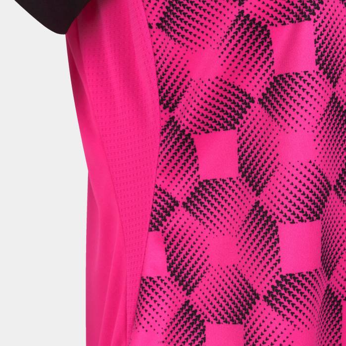 hr Joma majica kratkih rukava supernova iii fluorescentno ružičasto crna 6FVN2199 žene