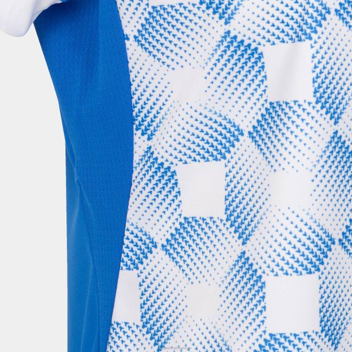 hr Joma majica kratkih rukava supernova iii kraljevsko plava bijela 6FVN2473 žene