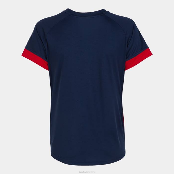 hr Joma majica kratkih rukava supernova iii tamnoplava crvena 6FVN2201 žene