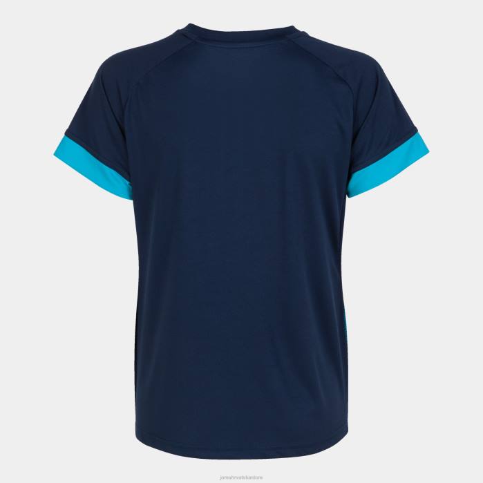 hr Joma majica kratkih rukava supernova iii tamnoplava fluorescentna tirkizna 6FVN3902 žene