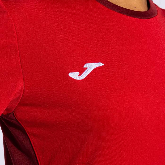 hr Joma pobjednik majice kratkih rukava ii Crvena 6FVN2624 žene