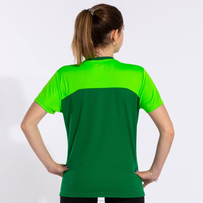 hr Joma pobjednik majice kratkih rukava ii fluorescentno zelena 6FVN1694 žene