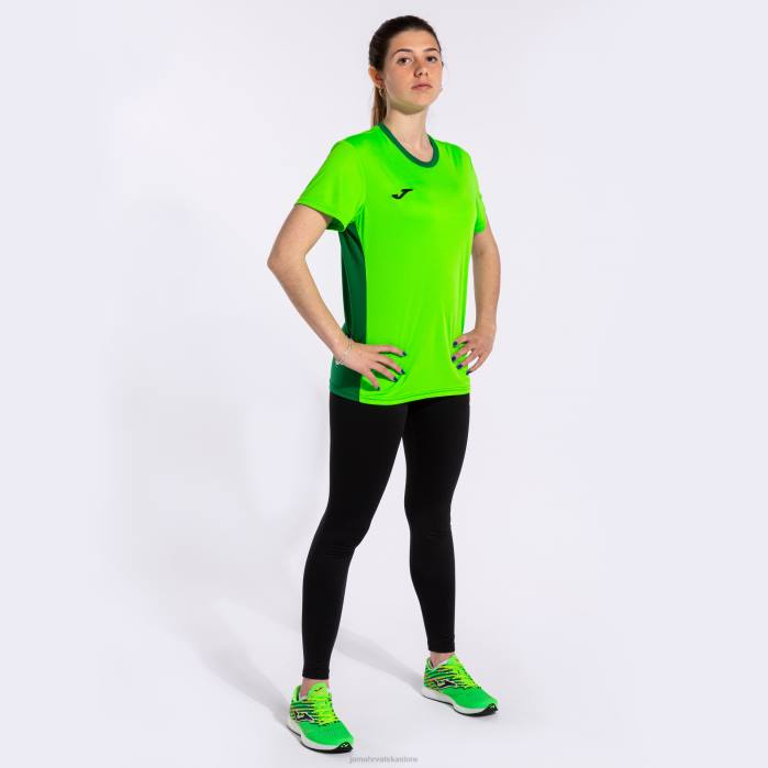 hr Joma pobjednik majice kratkih rukava ii fluorescentno zelena 6FVN1694 žene