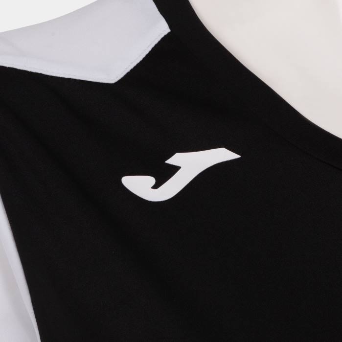 hr Joma rekord košulje kratkih rukava ii crno bijeli 6FVN2668 žene