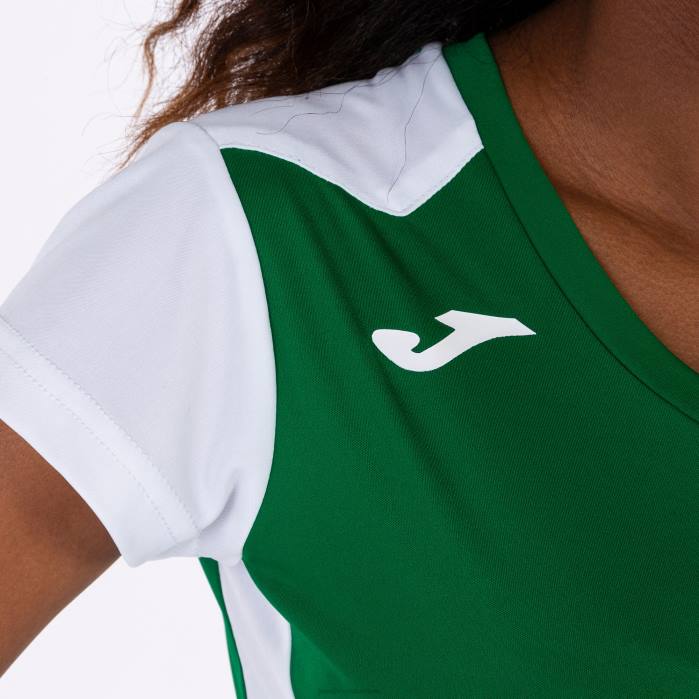 hr Joma rekord košulje kratkih rukava ii zeleno bijela 6FVN3893 žene