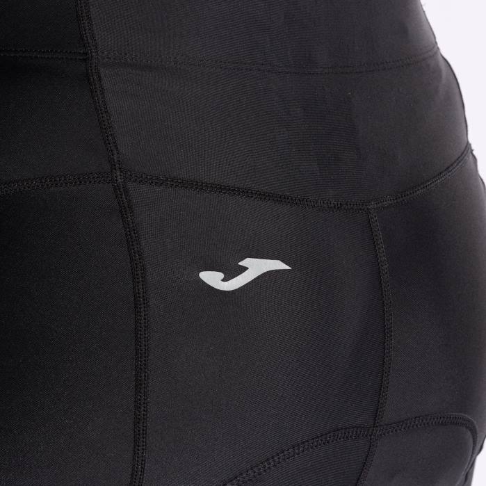 hr Joma biciklističke hlače crono crno fluorescentno žuto 6FVN3753 žene