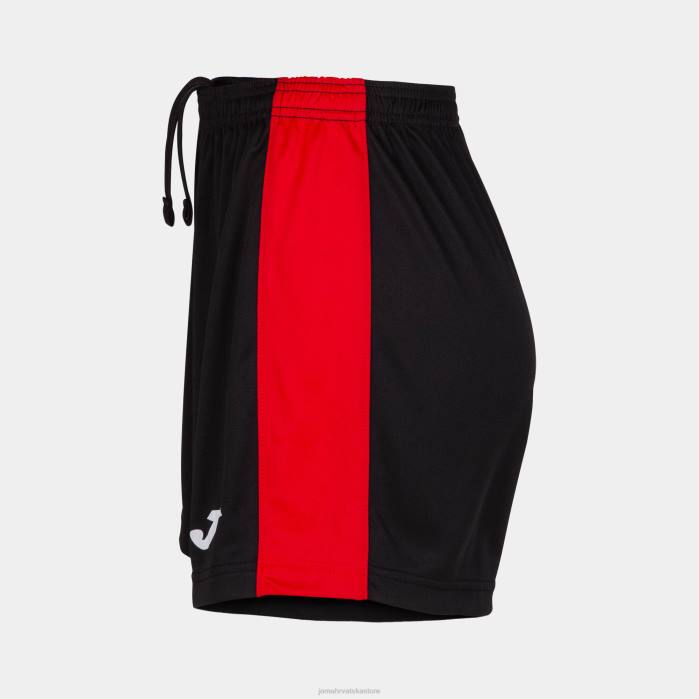 hr Joma kratke hlače maxi crno crvena 6FVN1569 žene