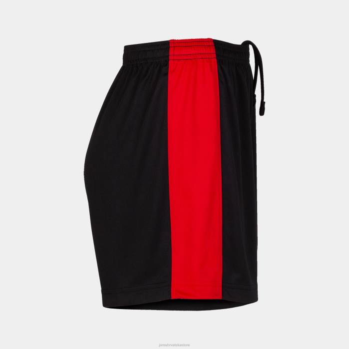hr Joma kratke hlače maxi crno crvena 6FVN1569 žene