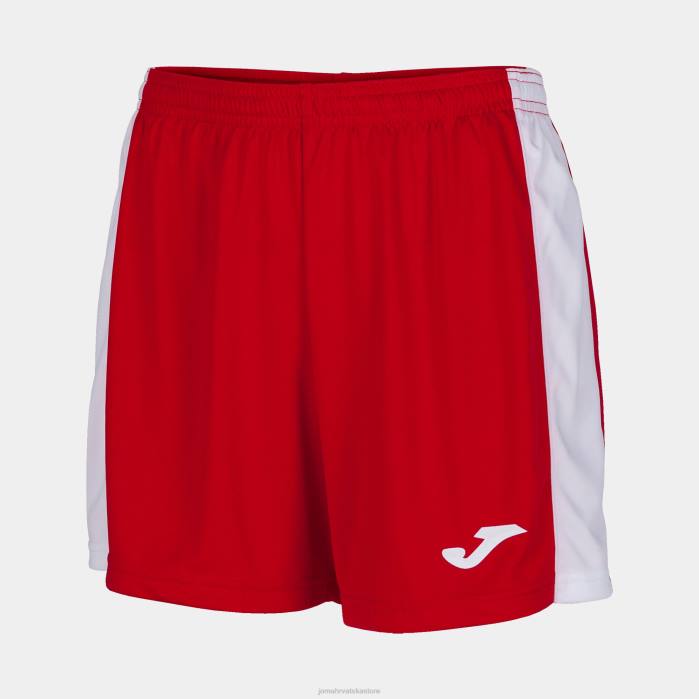 hr Joma kratke hlače maxi crveno bijelo 6FVN3669 žene