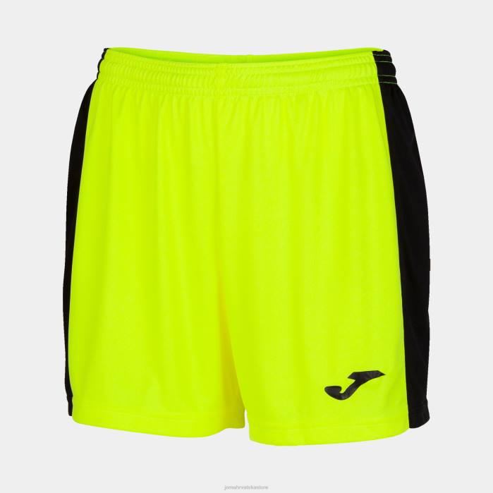 hr Joma kratke hlače maxi fluorescentno žuto crna 6FVN2364 žene