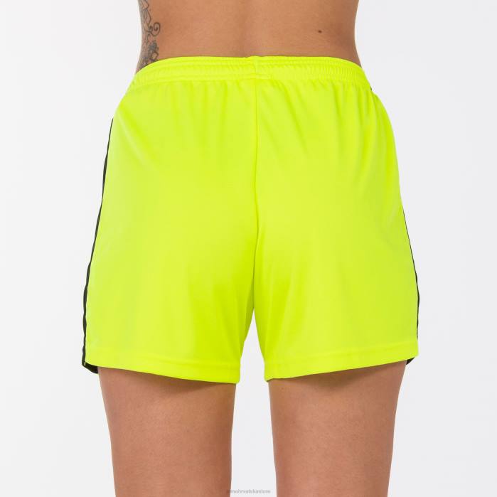 hr Joma kratke hlače maxi fluorescentno žuto crna 6FVN2364 žene