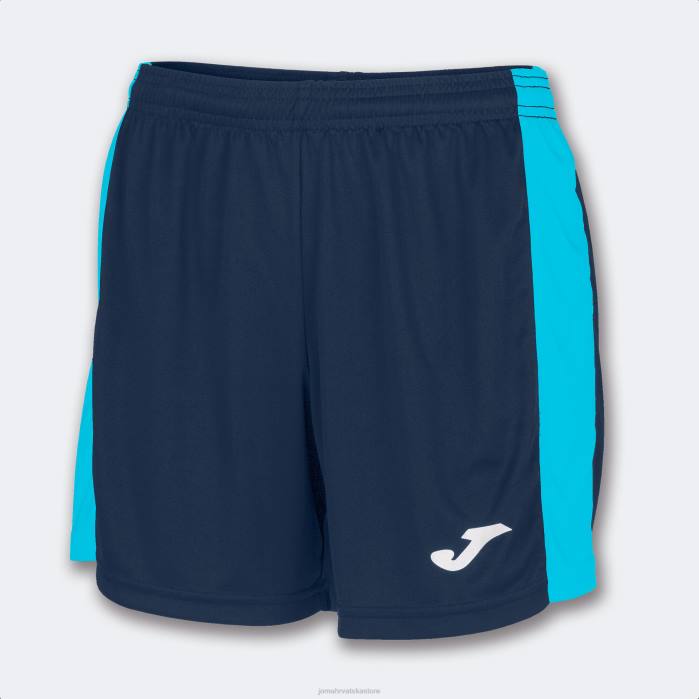 hr Joma kratke hlače maxi tamnoplava fluorescentna tirkizna 6FVN2198 žene