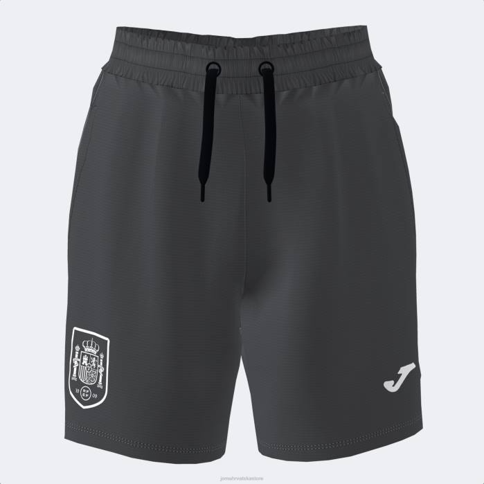 hr Joma kratke hlače slobodno vrijeme španjolski futsal izbor tamno sivo 6FVN2017 žene