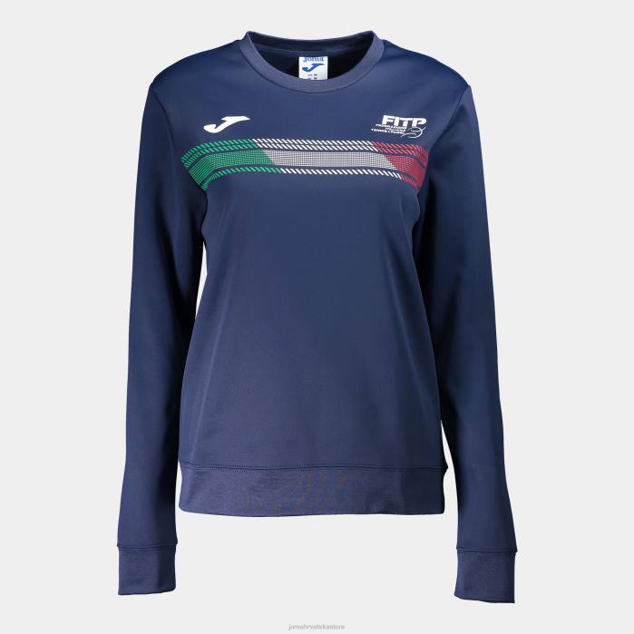 hr Joma majica talijanski teniski i padel savez mornarsko plava 6FVN2141 žene