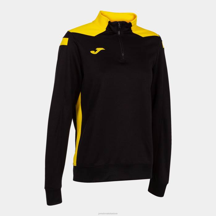 hr Joma prvenstvo u majicama vi crno žuta 6FVN2280 žene