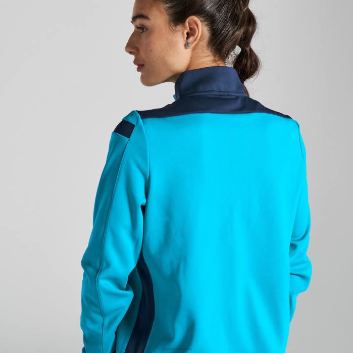 hr Joma prvenstvo u majicama vi fluorescentno tirkizno tamnoplava 6FVN2236 žene