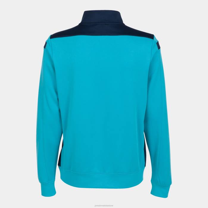 hr Joma prvenstvo u majicama vi fluorescentno tirkizno tamnoplava 6FVN2236 žene