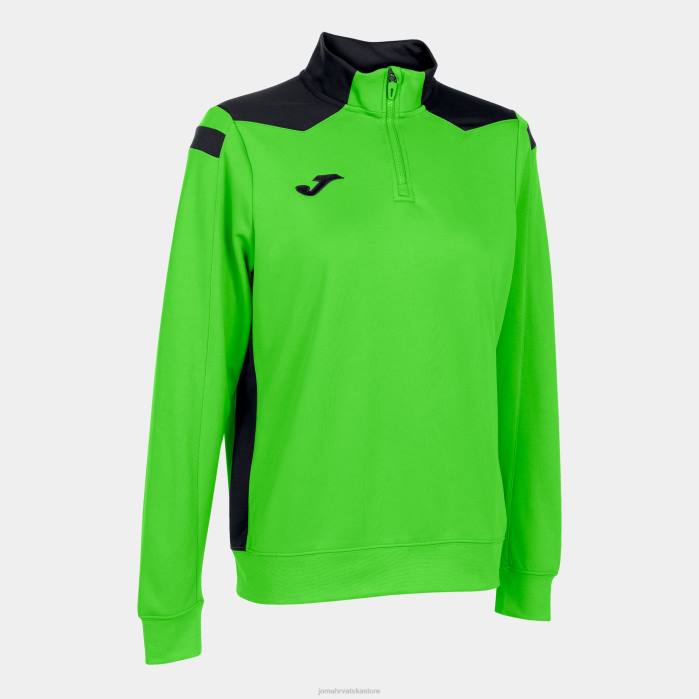 hr Joma prvenstvo u majicama vi fluorescentno zelena crna 6FVN2477 žene