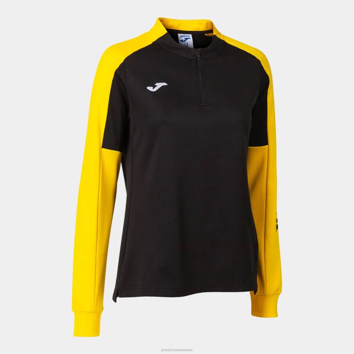 hr Joma sweatshirt eko prvenstvo crno žuta 6FVN3775 žene