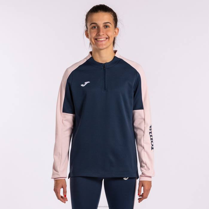 hr Joma sweatshirt eko prvenstvo mornarsko plava ružičasta 6FVN2234 žene
