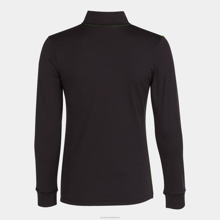 hr Joma sweatshirt elite viii crna fluorescentno zelena 6FVN1895 žene