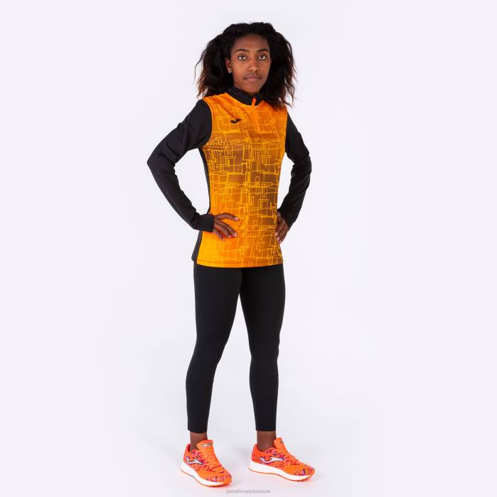 hr Joma sweatshirt elite viii crna narančasta 6FVN2116 žene