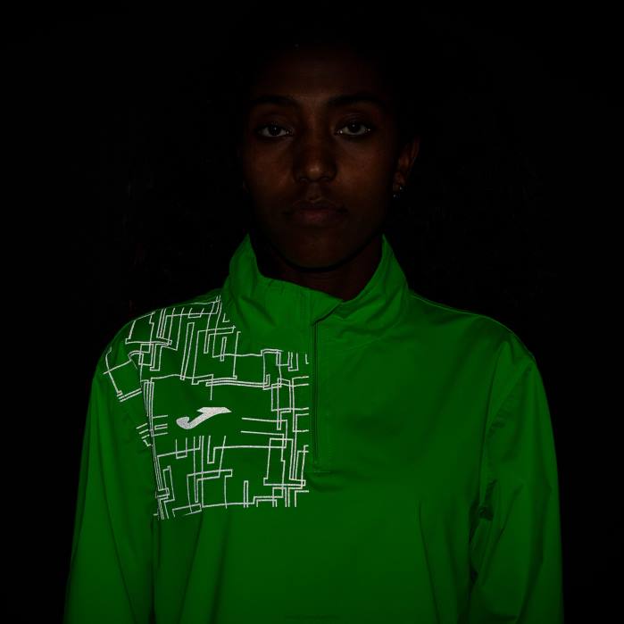 hr Joma sweatshirt elite viii fluorescentno zelena 6FVN3731 žene