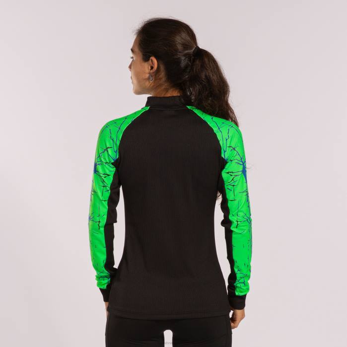 hr Joma trenirka elita ix crna fluorescentno zelena 6FVN3765 žene