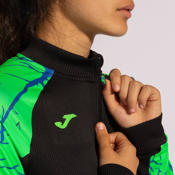 hr Joma trenirka elita ix crna fluorescentno zelena 6FVN3765 žene