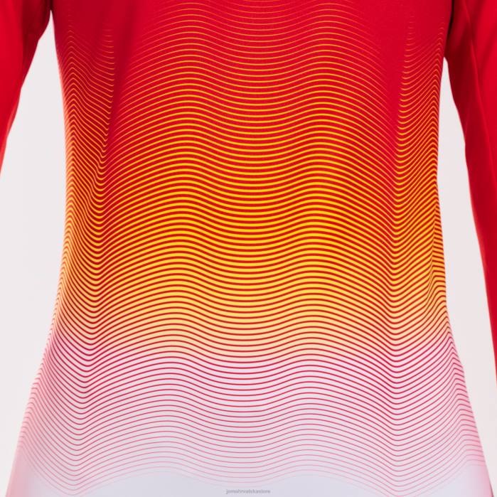 hr Joma trenirka elita vii crveno bijelo žuto 6FVN4024 žene