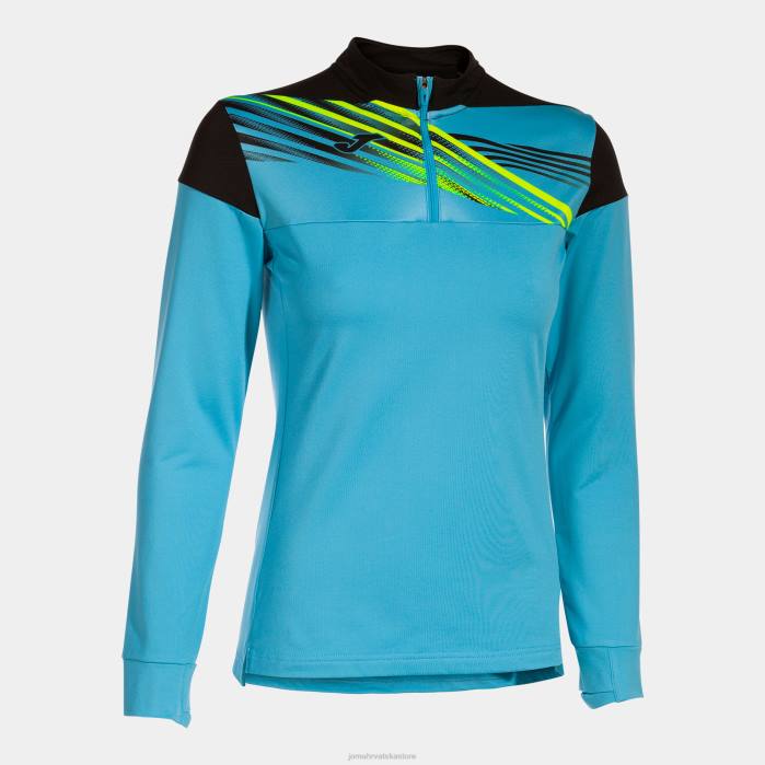 hr Joma trenirka elite x fluorescentno tirkizno crna 6FVN2131 žene