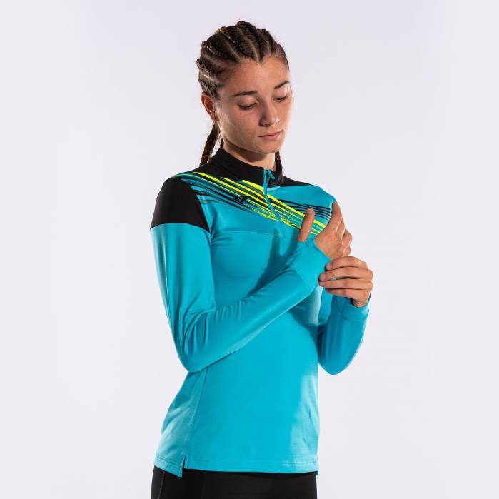 hr Joma trenirka elite x fluorescentno tirkizno crna 6FVN2131 žene