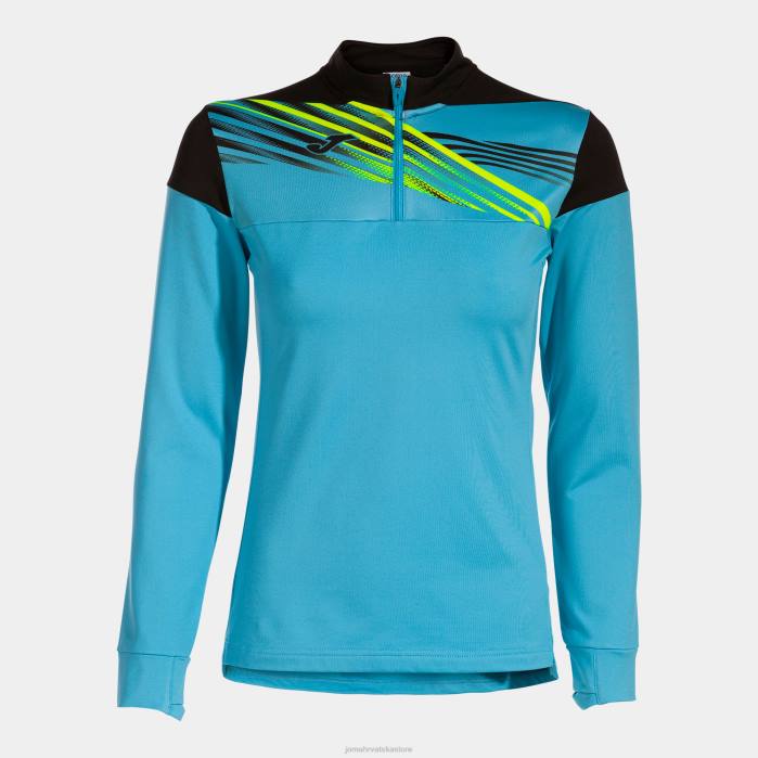 hr Joma trenirka elite x fluorescentno tirkizno crna 6FVN2131 žene
