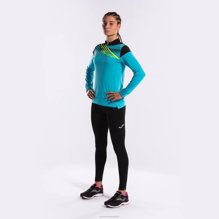 hr Joma trenirka elite x fluorescentno tirkizno crna 6FVN2131 žene