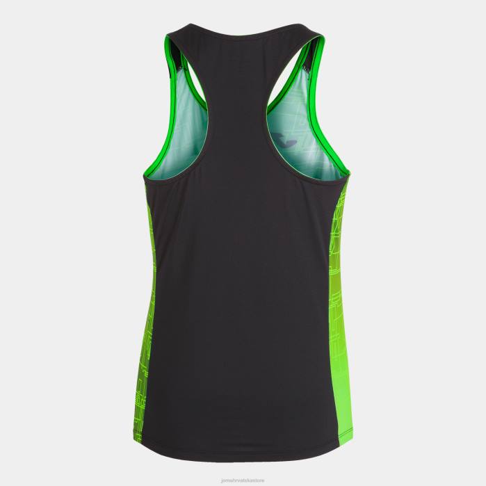hr Joma elita bez rukava viii fluorescentno zelena crna 6FVN3855 žene