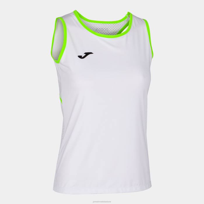 hr Joma majica bez rukava bijela fluorescentno zelena 6FVN4051 žene