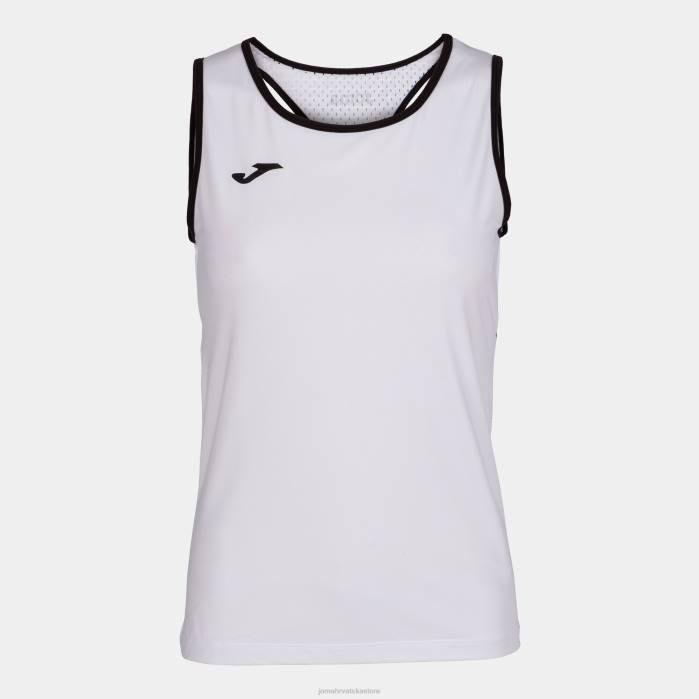 hr Joma majica bez rukava bijelo crno 6FVN3863 žene