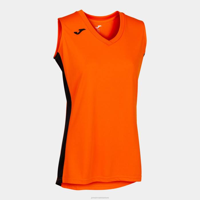 hr Joma majica bez rukava cancha iii narančasta crna 6FVN2210 žene