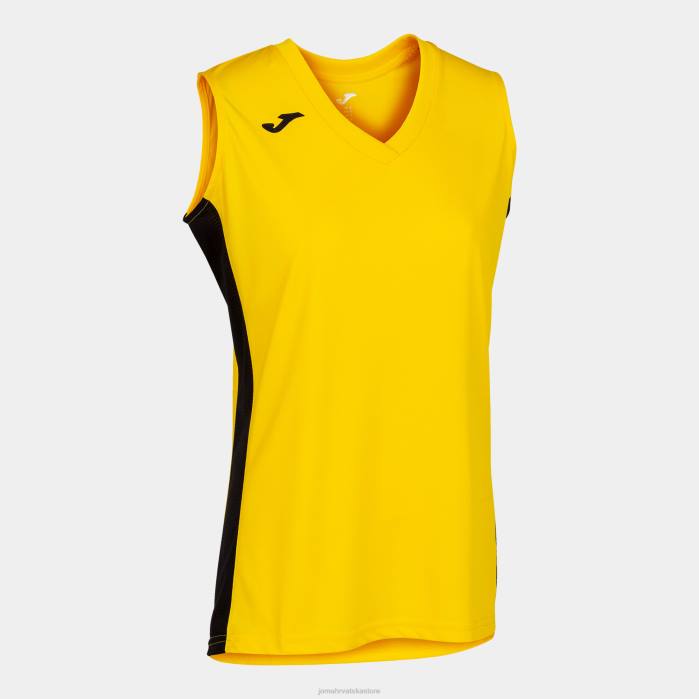 hr Joma majica bez rukava cancha iii žuto crna 6FVN2357 žene
