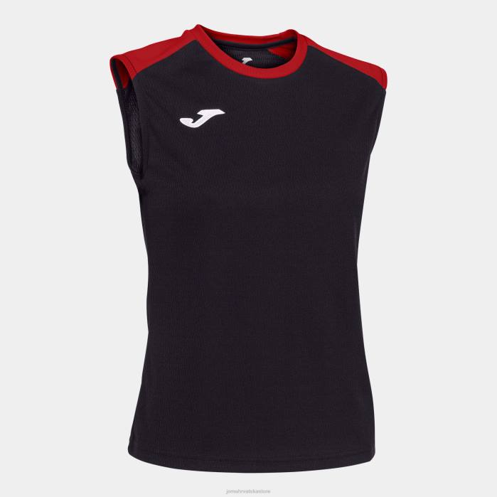 hr Joma majica bez rukava eko prvenstvo crno crvena 6FVN3771 žene