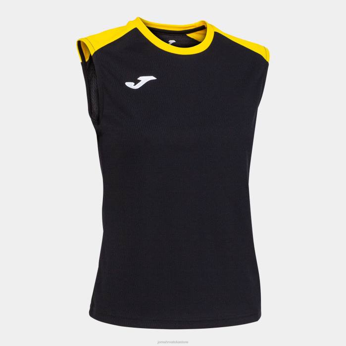 hr Joma majica bez rukava eko prvenstvo crno žuta 6FVN2576 žene