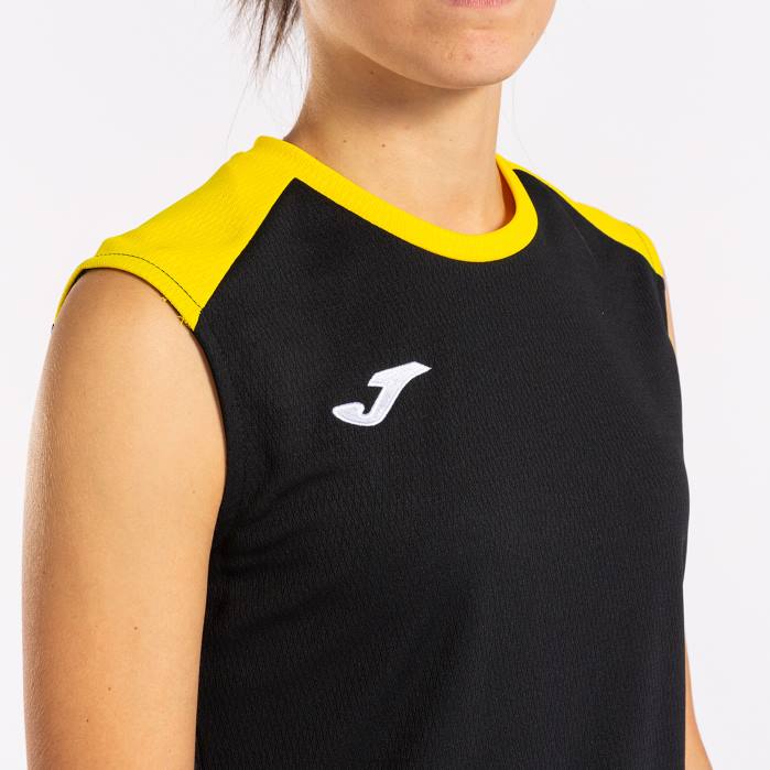hr Joma majica bez rukava eko prvenstvo crno žuta 6FVN2576 žene