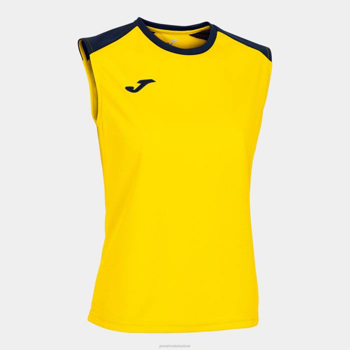 hr Joma majica bez rukava eko prvenstvo žuta tamnoplava 6FVN2230 žene