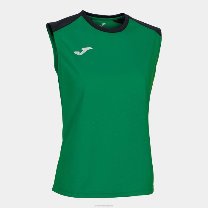 hr Joma majica bez rukava eko prvenstvo zeleno crno 6FVN2223 žene