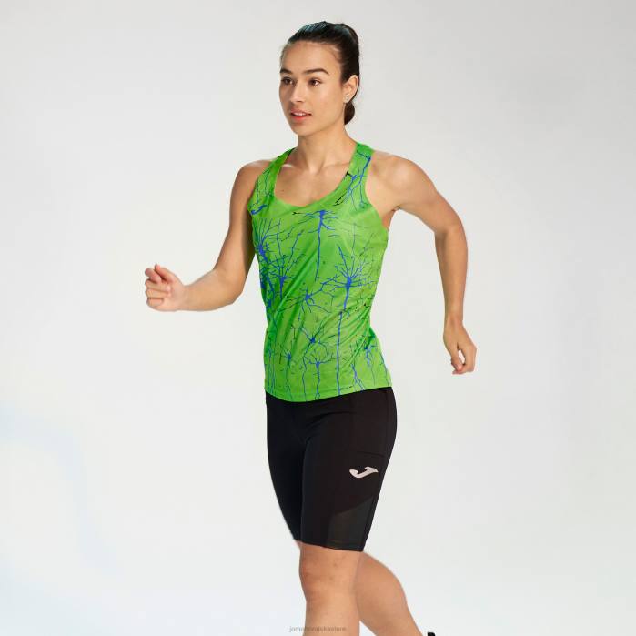 hr Joma majica bez rukava elita ix fluorescentno zelena 6FVN2305 žene