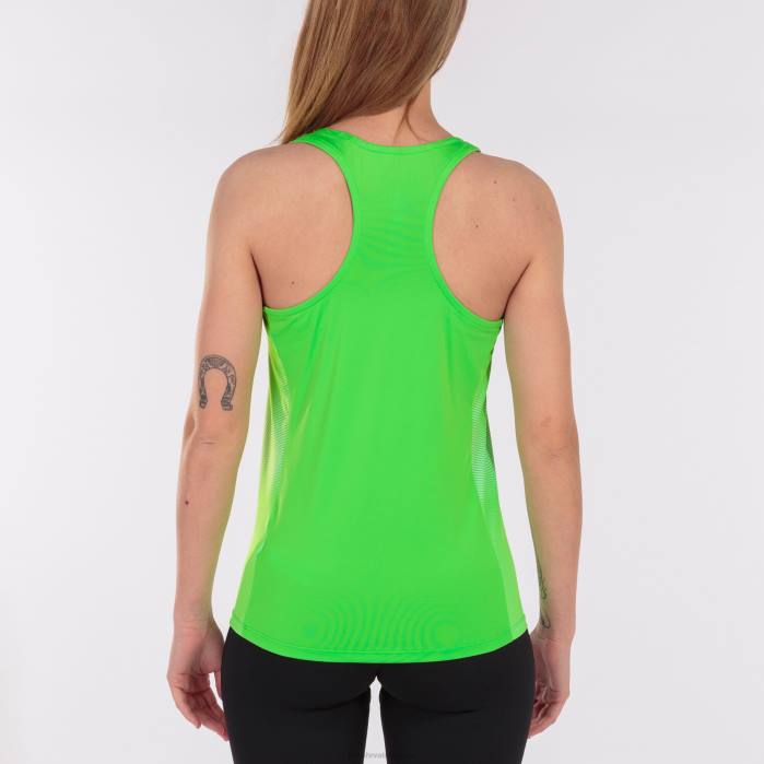 hr Joma majica bez rukava elita vii fluorescentno zeleno bijela 6FVN2316 žene