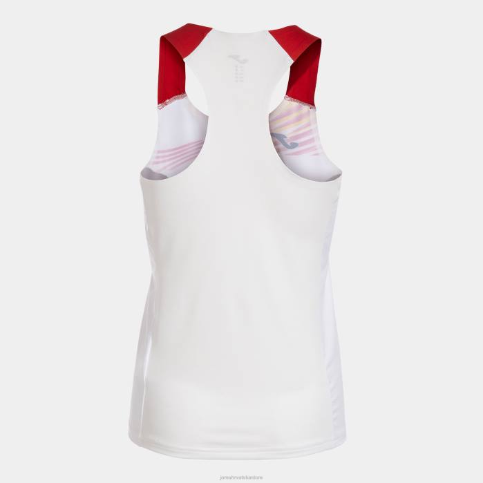 hr Joma majica bez rukava elite x bijelo crveno 6FVN1751 žene