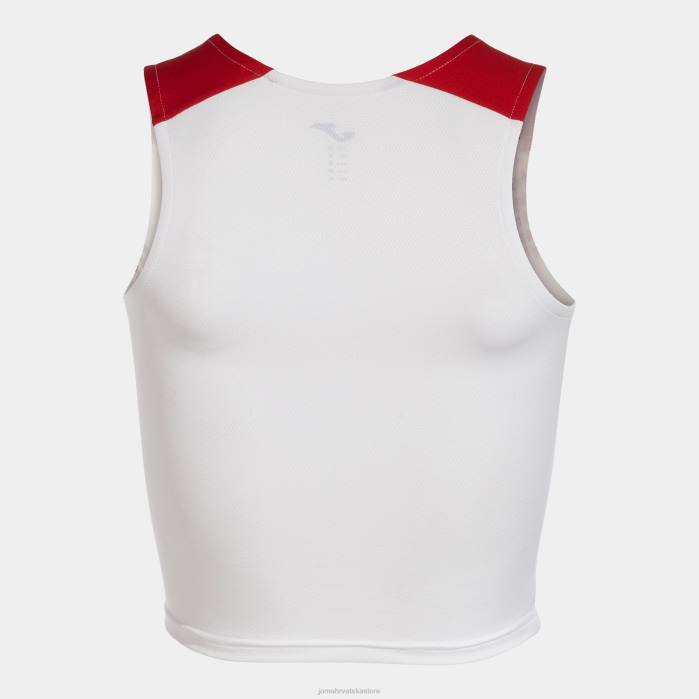 hr Joma majica bez rukava elite x bijelo crveno 6FVN2165 žene